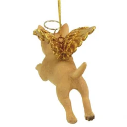 4" Flying Chihuahua Hand Painted Holiday Ornament -Christmas Trees Shop dtosc20jh170723 4 23425.1667615112