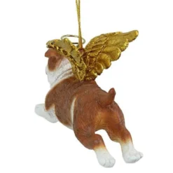 4" Flying Bulldog Puppy Hand Painted Holiday Ornament -Christmas Trees Shop dtosc20jh170733 4 33915.1667615220