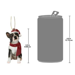 3.5" Boston Terrier Dog Christmas Ornament -Christmas Trees Shop dtosc jh576302 3 32712.1667615232
