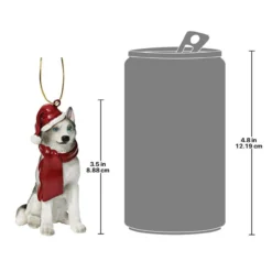 3.5" Siberian Husky Dog Christmas Ornament -Christmas Trees Shop dtosc jh576306 3 08677.1667614947