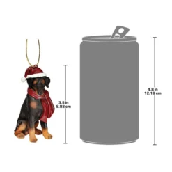 3.5" Doberman Pinscher Dog Christmas Ornament 5 3.5" Doberman Pinscher Dog Christmas Ornament -Christmas Trees Shop dtosc jh576309 3 07612.1667572347