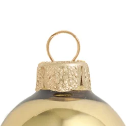 40ct Shiny Antique Gold Glass Ball Christmas Ornaments 1.25" (30mm) -Christmas Trees Shop dwhi2027510 10947.1667684820