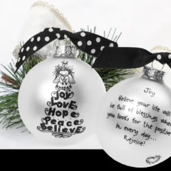 "Christmas Tree" Marci Glass Christmas Ball Ornament 2.75" (70mm) -Christmas Trees Shop dwhi2050053 68469.1687381957
