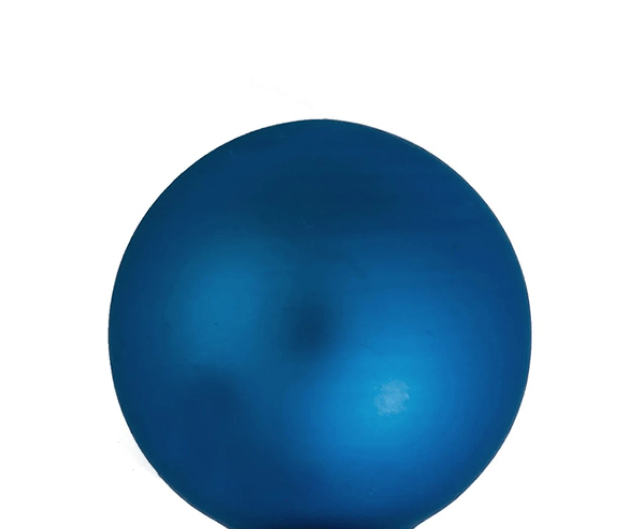 8ct Cobalt Blue Matte Glass Christmas Ball Ornaments 3.25" (80mm) 2 8ct Cobalt Blue Matte Glass Christmas Ball Ornaments 3.25" (80mm) - Image 2