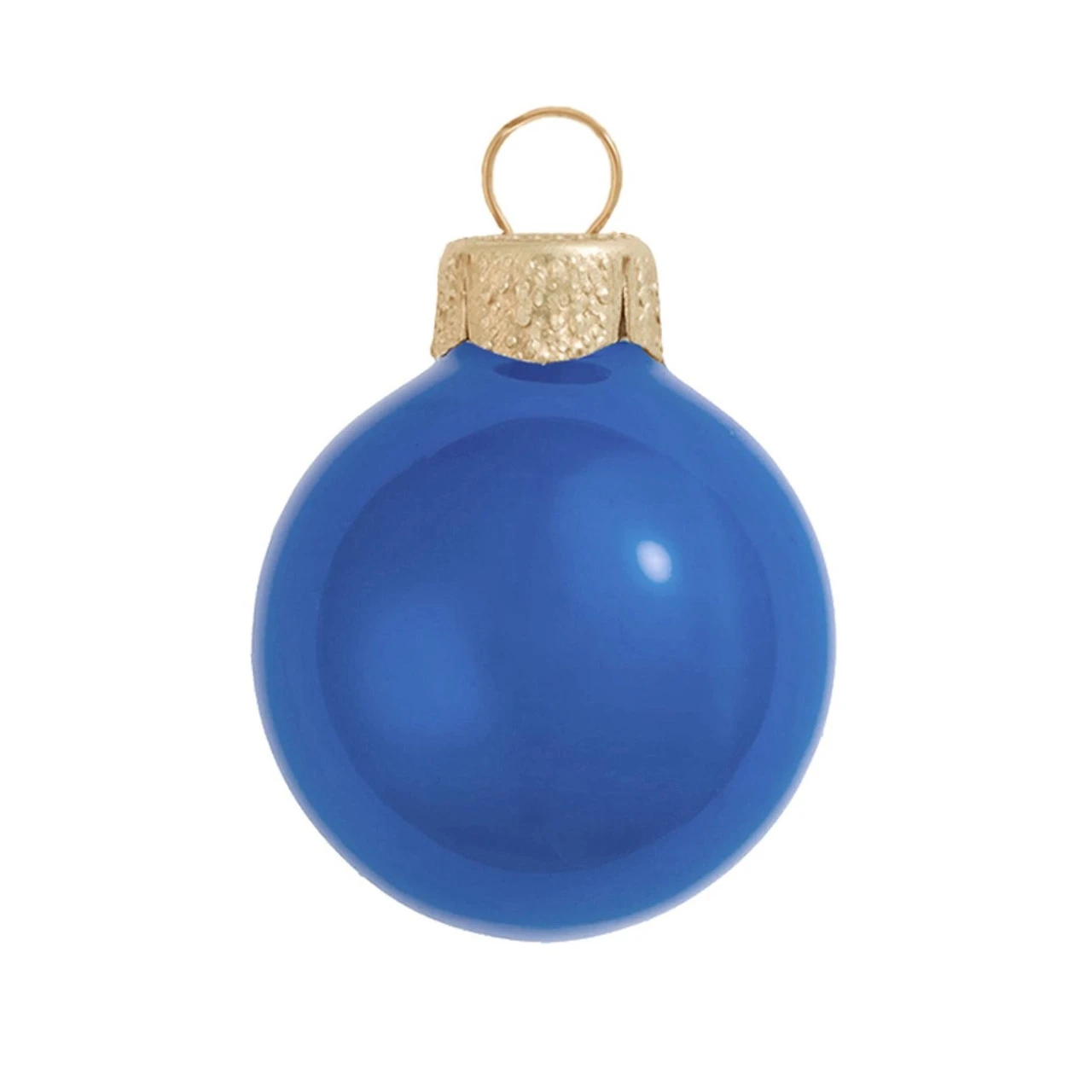 2ct Delft Blue Pearl Glass Christmas Ball Ornaments 6" (150mm) 1 2ct Delft Blue Pearl Glass Christmas Ball Ornaments 6" (150mm)