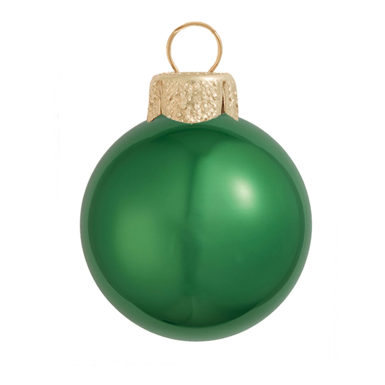 12ct Green Pearl Glass Christmas Ball Ornaments 2.75" (70mm) 1 12ct Green Pearl Glass Christmas Ball Ornaments 2.75" (70mm)