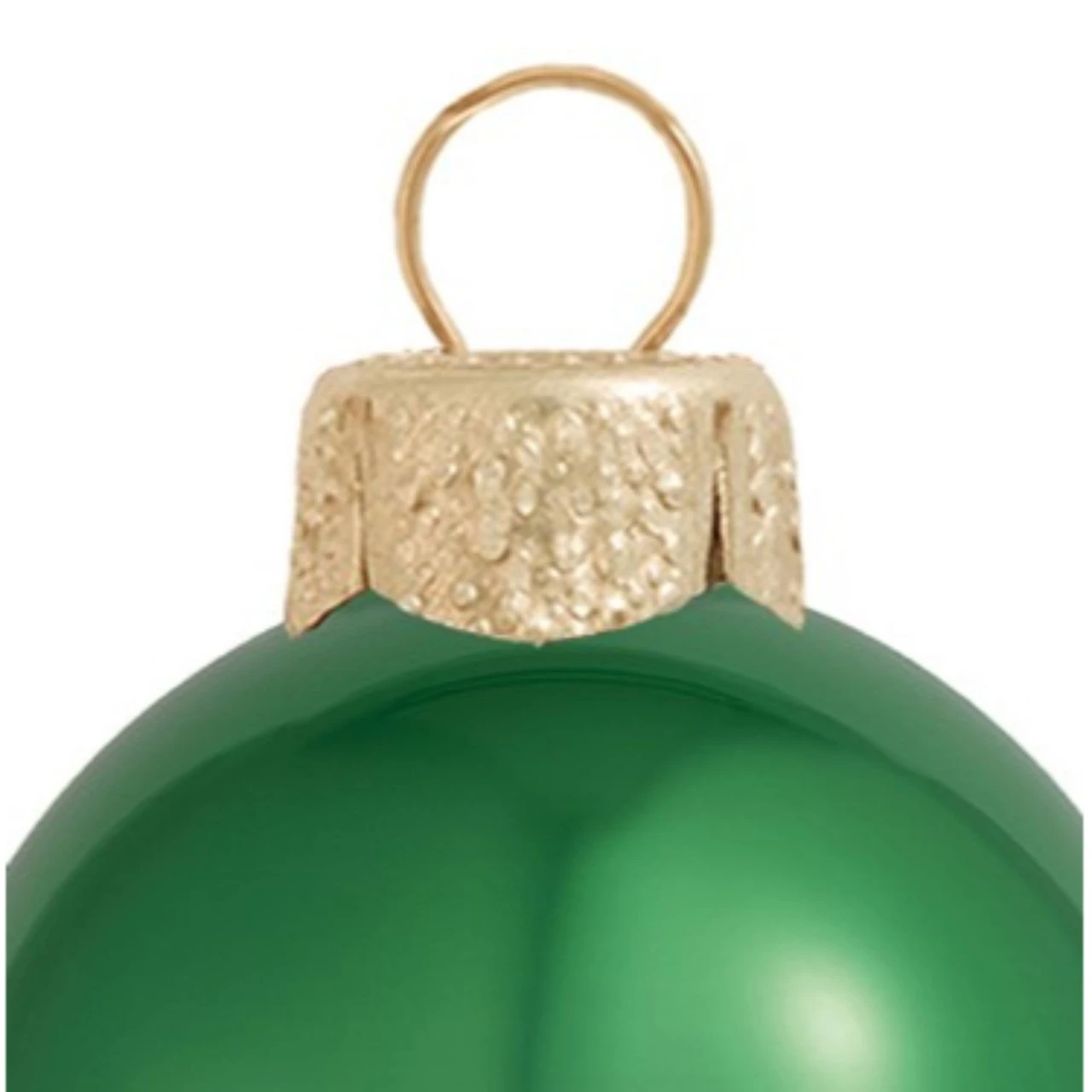 12ct Green Pearl Glass Christmas Ball Ornaments 2.75" (70mm) 3 12ct Green Pearl Glass Christmas Ball Ornaments 2.75" (70mm) - Image 3