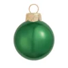 Pearl Green Xmas Glass Ball Christmas Ornament 7" (180mm)