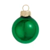 Shiny Green Xmas Glass Ball Christmas Ornament 7" (180mm)