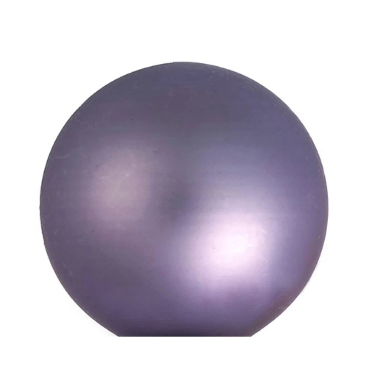 8ct Lilac Purple Glass Matte Christmas Ball Ornaments 3.25" (80mm) 2 8ct Lilac Purple Glass Matte Christmas Ball Ornaments 3.25" (80mm) - Image 2