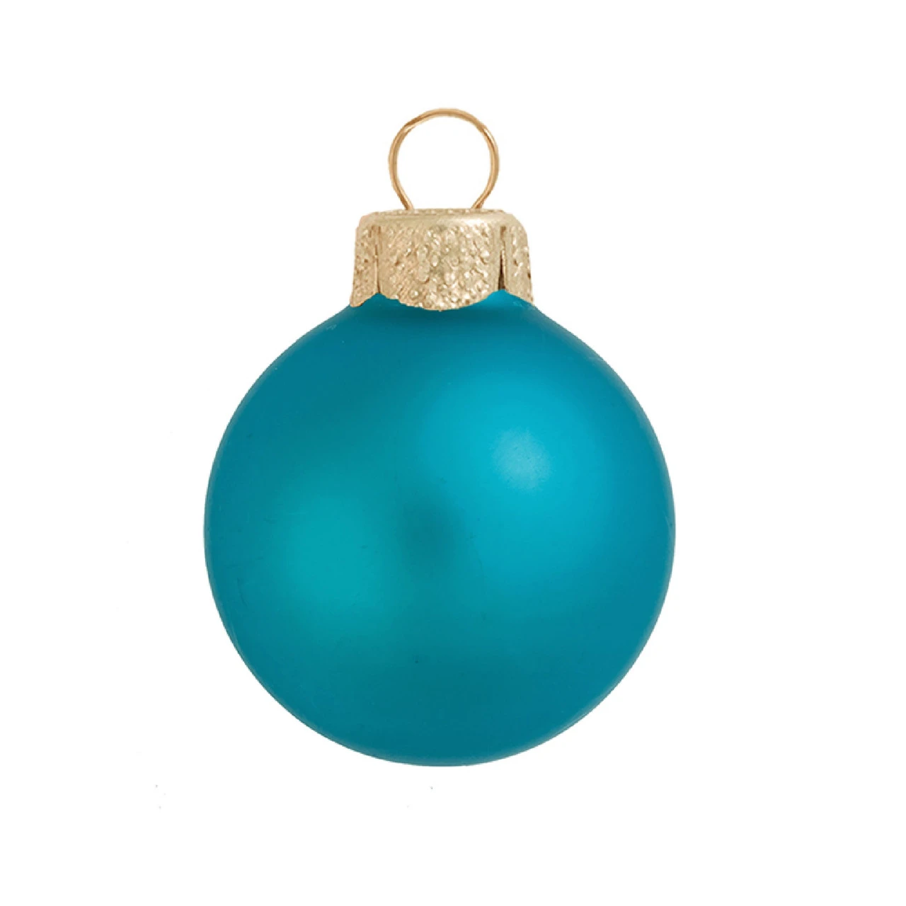 6ct Matte Teal Green Glass Ball Christmas Ornaments 4" (100mm) 1 6ct Matte Teal Green Glass Ball Christmas Ornaments 4" (100mm)