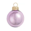 Pearl Soft Lavender Purple Glass Ball Christmas Ornament 7" (180mm)