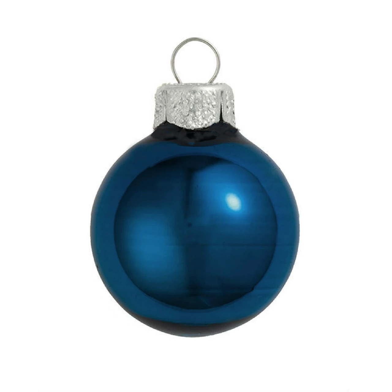 4ct Shiny Midnight Blue Glass Ball Christmas Ornaments 4.75" (120mm) 1 4ct Shiny Midnight Blue Glass Ball Christmas Ornaments 4.75" (120mm)
