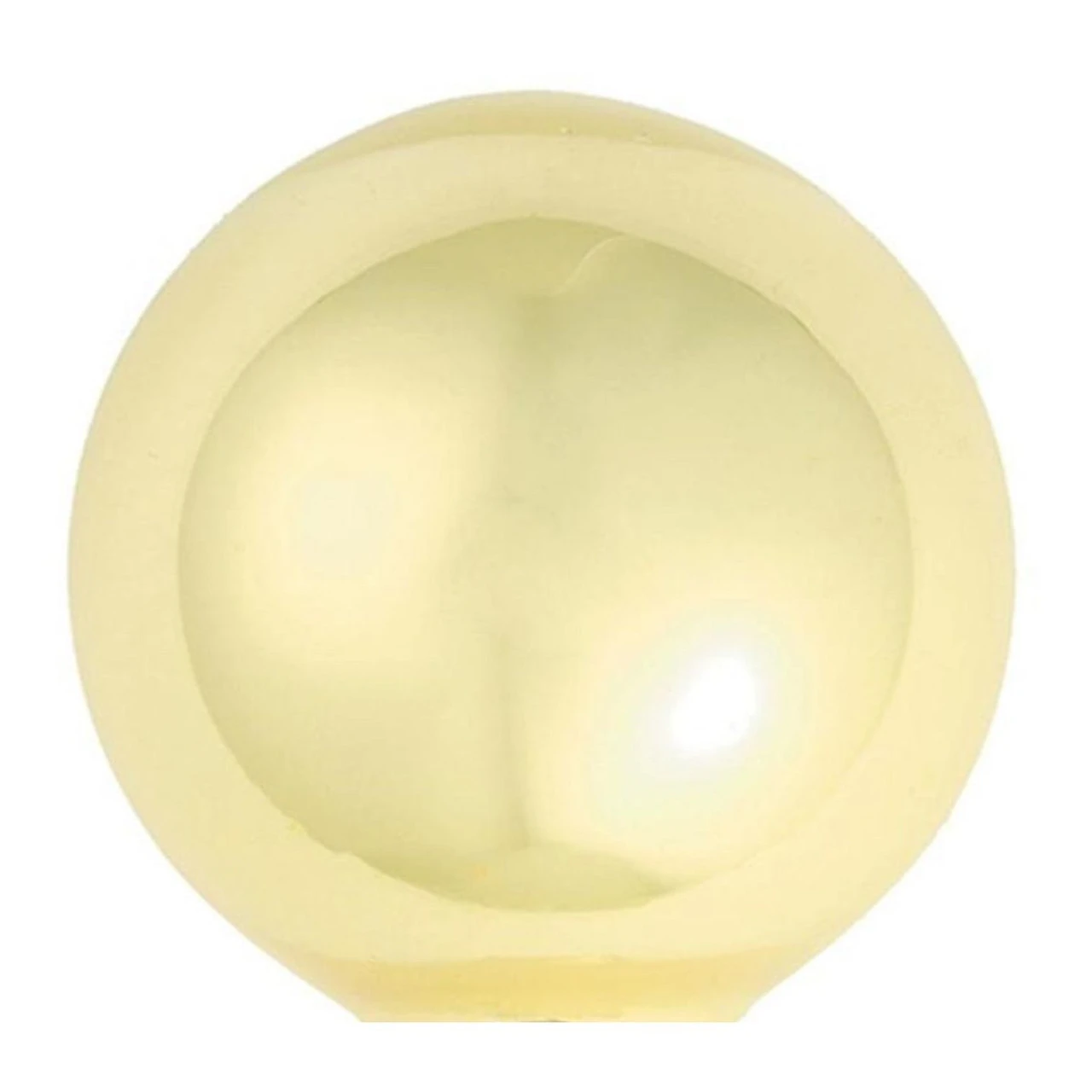 40ct Soft Yellow And Gold Shiny Pearl Glass Christmas Ball Ornaments 1.5" (40mm) 2 40ct Soft Yellow And Gold Shiny Pearl Glass Christmas Ball Ornaments 1.5" (40mm) - Image 2