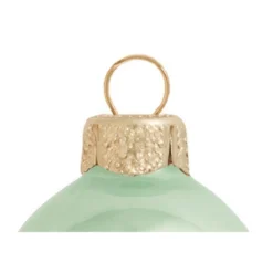 40ct Shale Green Pearl Glass Christmas Ball Ornaments 1.5" (40mm) -Christmas Trees Shop dwhi 28831 03 42554.1667661822