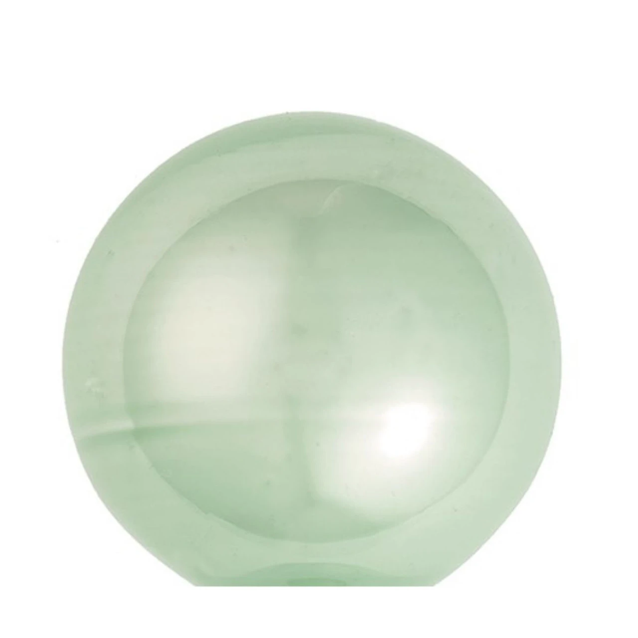 8ct Shale Green And Gold Shiny Glass Christmas Ball Ornaments 3.25" (80mm) 2 8ct Shale Green And Gold Shiny Glass Christmas Ball Ornaments 3.25" (80mm) - Image 2