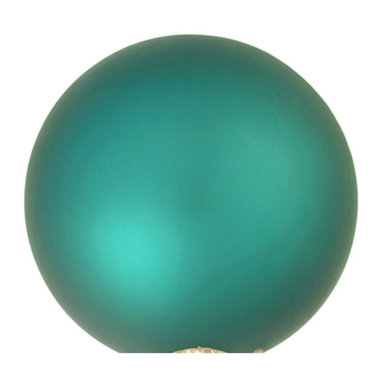 40ct Turquoise Green Glass Matte Christmas Ball Ornaments 1.25" (30mm) 2 40ct Turquoise Green Glass Matte Christmas Ball Ornaments 1.25" (30mm) - Image 2