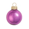 2ct Pink Pearl Glass Christmas Ball Ornaments 6" (150mm)