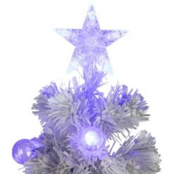 4' Pre-Lit Medium White Iridescent Fiber Optic Artificial Christmas Tree, Blue LED Lights 7 4' Pre-Lit Medium White Iridescent Fiber Optic Artificial Christmas Tree, Blue LED Lights -Christmas Trees Shop ilssdu7jzthipatpxe9wlgffc3e7fedo 36473.1683034149