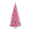 10' Pre-Lit Medium Pink Ashley Spruce Artificial Christmas Tree - Clear And Pink Lights