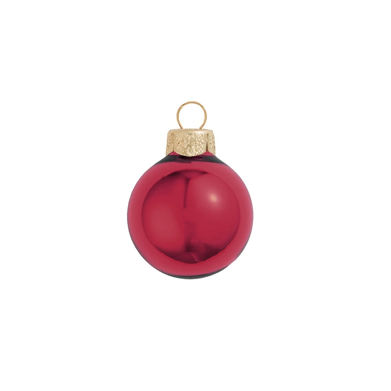 4ct Burgundy Red Glass Shiny Christmas Ball Ornaments 4.75" (120mm) 1 4ct Burgundy Red Glass Shiny Christmas Ball Ornaments 4.75" (120mm)