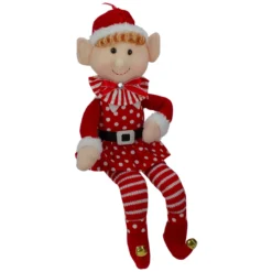 15" Girl Elf In Polka Dot Dress Christmas Ornament 7 15" Girl Elf In Polka Dot Dress Christmas Ornament -Christmas Trees Shop ksa d3479 b 04 38714.1667529945