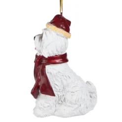 3.5" White Maltese Dog Christmas Ornament -Christmas Trees Shop maltese 5 18896.1667614957