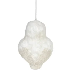 4" White Glitter Standing Owl Christmas Hanging Ornament -Christmas Trees Shop meravic r7083 4 84036.1667578534