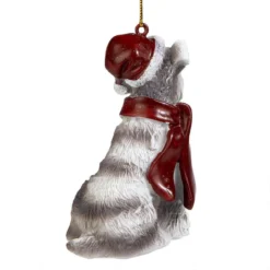 3.5" Gray Mini Schnauzer Dog Christmas Ornament -Christmas Trees Shop minis 5 90042.1667614657