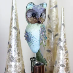 10" Green Glittered And Sequined Owl Clip On Christmas Ornament -Christmas Trees Shop mjisvkaj82qoh6hyyle5hkmfkfzncprt 34210.1667662799