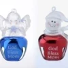 24ct Blue, Red, And White Jingle Buddies Christmas Ornaments, 2.5"