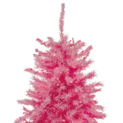 7.5' Pre-Lit Pink Tinsel Slim Artificial Christmas Tree - Pink Lights -Christmas Trees Shop northlight20gb91013 2 81513.1667573278