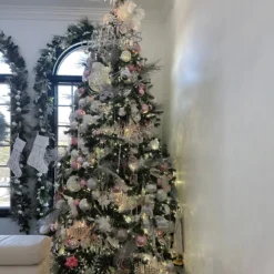 4ct Pink 2-Finish Glass Christmas Ball Ornaments 4" (100mm) -Christmas Trees Shop northlight20wy00775 cxpic 03777.1671143346