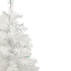 3' Pre-Lit Slim White Pine Artificial Christmas Tree - Green Lights -Christmas Trees Shop northlight b03899 2 updated 07591.1667536396