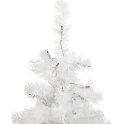 3' Pre-Lit Slim White Pine Artificial Christmas Tree - Green Lights -Christmas Trees Shop northlight b03899 3 updated 32012.1667536396