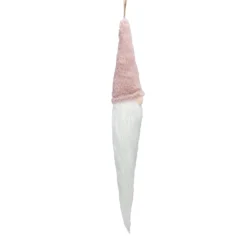 24" Plush Pink And White Holiday Collections Hanging Gnome Christmas Ornament -Christmas Trees Shop northlight de89508 3 sample 92022.1667488092