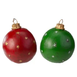 Set Of 2 LED Lighted Winter Scene Christmas Ornament Decorations 5.75" -Christmas Trees Shop northlight dw27706 2 91769.1667572699