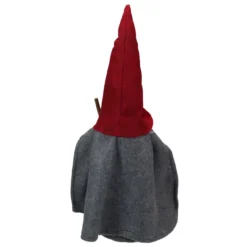 18" Gray And Red Standing Big Nose Gnome Holding A Stick -Christmas Trees Shop northlight e27393 2 23934.1667536168