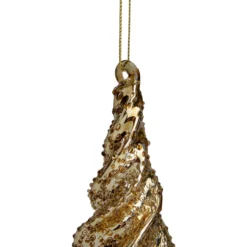 8.25" Shiny Gold Textured Finial Christmas Ornament -Christmas Trees Shop northlight gb90484 1 09192.1670623676