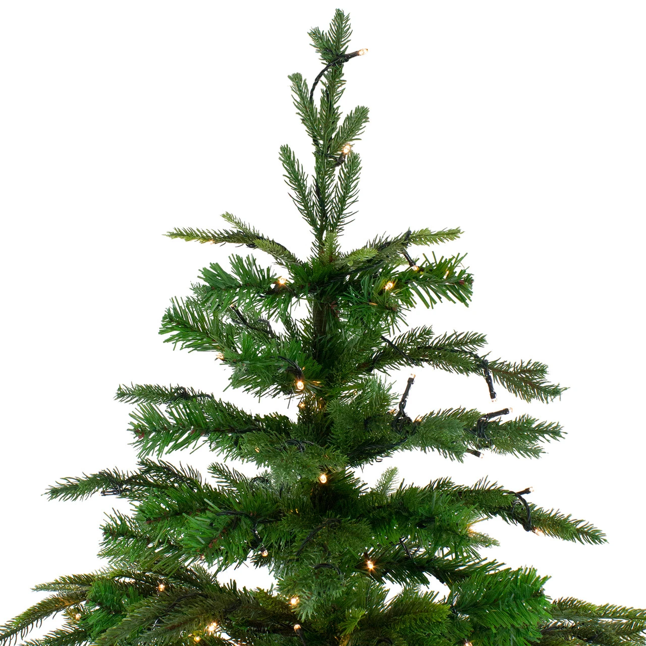 7.5' Pre-Lit Full Roosevelt Fir Artificial Christmas Tree - Warm White LED Lights 5 7.5' Pre-Lit Full Roosevelt Fir Artificial Christmas Tree - Warm White LED Lights - Image 5