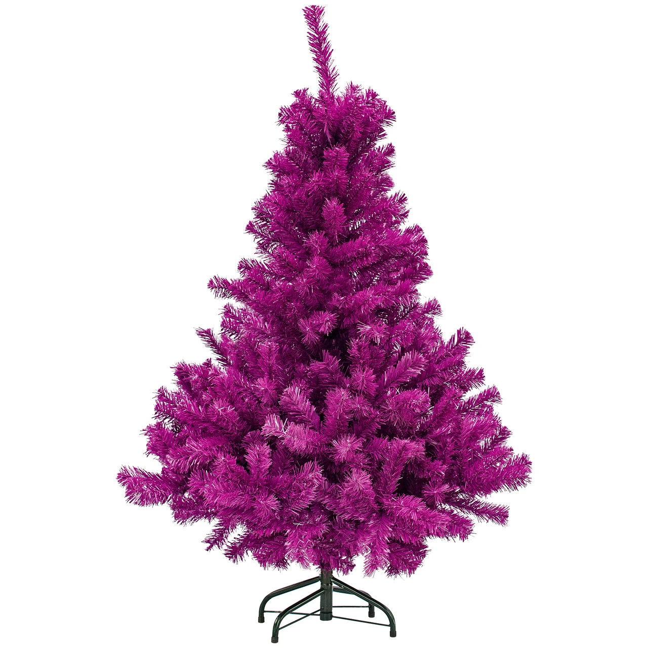 4' Boysenberry Purple Pine Artificial Christmas Tree, Unlit 1 4' Boysenberry Purple Pine Artificial Christmas Tree, Unlit