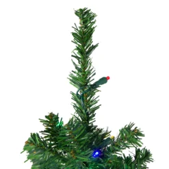 4' Pre-Lit Mixed Classic Pine Medium Artificial Christmas Tree - Multi LED Lights -Christmas Trees Shop northlight j00077 2 40424.1667659913