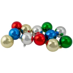 24ct Multi-Color Shatterproof 2-Finish Christmas Ball Ornaments 2.5" (60mm) 5 24ct Multi-Color Shatterproof 2-Finish Christmas Ball Ornaments 2.5" (60mm) -Christmas Trees Shop northlight lj34987 2 40845.1667533915
