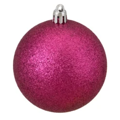 16ct Magenta Pink Shatterproof 4-Finish Christmas Ball Ornaments 3" (75mm) -Christmas Trees Shop northlight lj36036 1 81757.1667488415