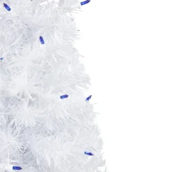 2' Pre-lit White Iridescent Pine Artificial Christmas Tree - Blue Lights 7 2' Pre-lit White Iridescent Pine Artificial Christmas Tree - Blue Lights -Christmas Trees Shop northlight m88669 2new 72057.1669994967