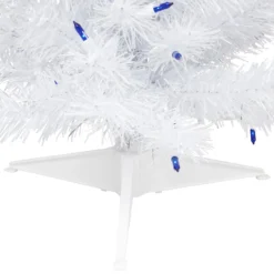 2' Pre-lit White Iridescent Pine Artificial Christmas Tree - Blue Lights 9 2' Pre-lit White Iridescent Pine Artificial Christmas Tree - Blue Lights -Christmas Trees Shop northlight m88669 4new 98975.1669994968