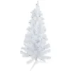 3' Pre-Lit Medium White Pine Artificial Christmas Tree - Green Lights