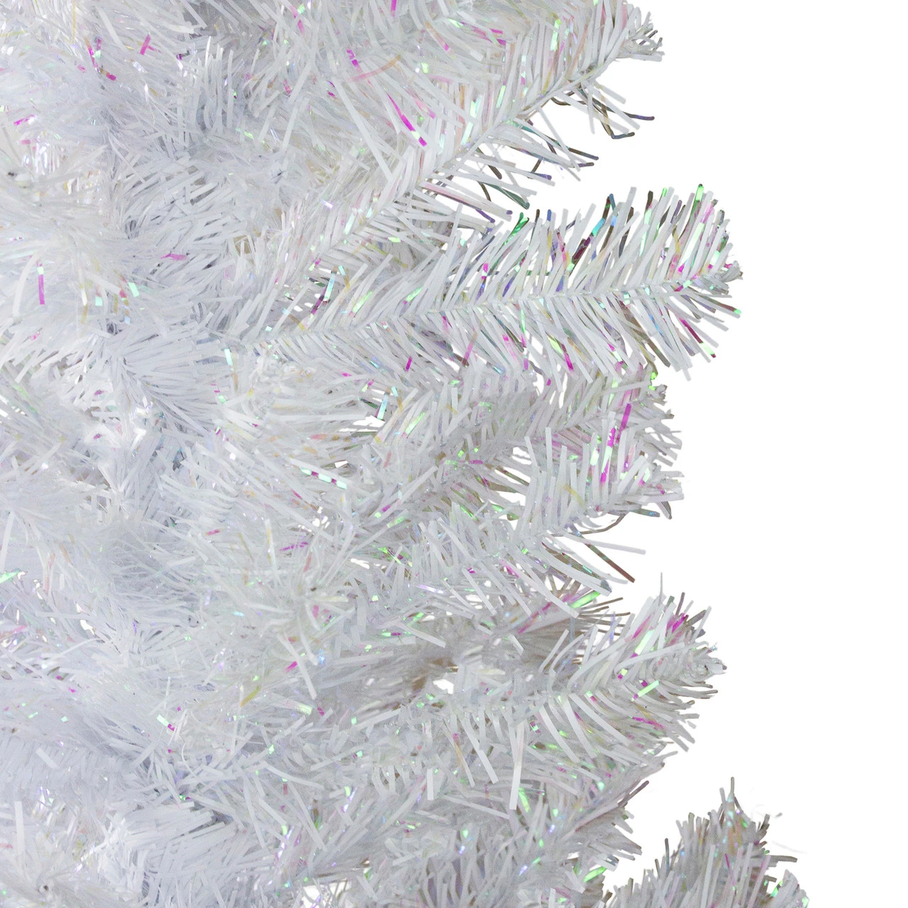 4' White Iridescent Pine Artificial Christmas Tree - Unlit 2 4' White Iridescent Pine Artificial Christmas Tree - Unlit - Image 2