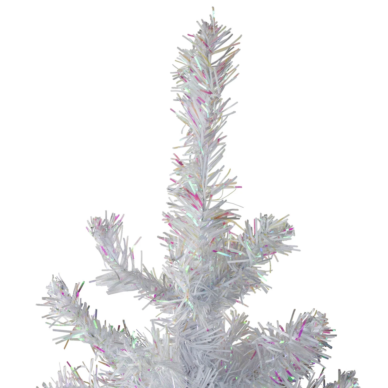 4' White Iridescent Pine Artificial Christmas Tree - Unlit 3 4' White Iridescent Pine Artificial Christmas Tree - Unlit - Image 3