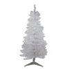 4' Pre-lit White Iridescent Pine Artificial Christmas Tree - Purple Lights
